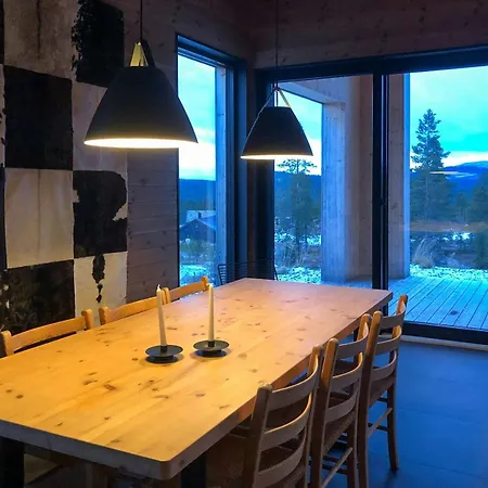 Modern With Views Of Mountain Trysil
